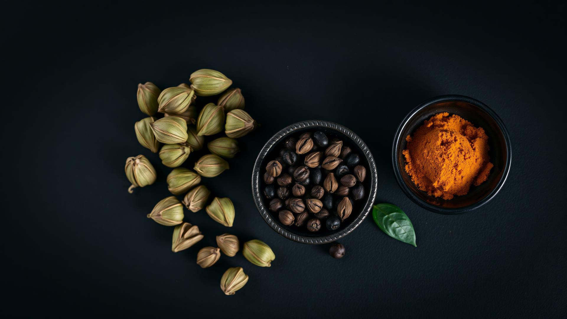 Organic Green Cardamom, A-Grade